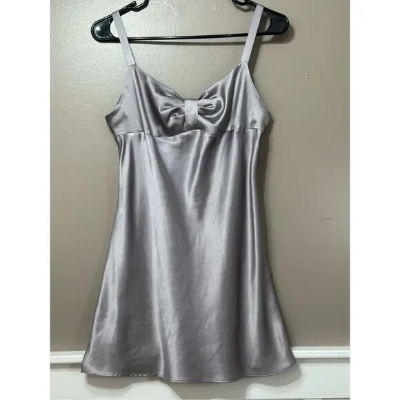 Victoria's Secret Angels Not That Crappy Anymore Muted Lavender Slip Dress Small